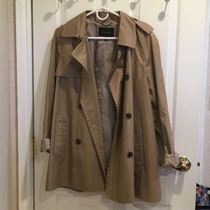 Banana Republic Beige Swing Trench Coat